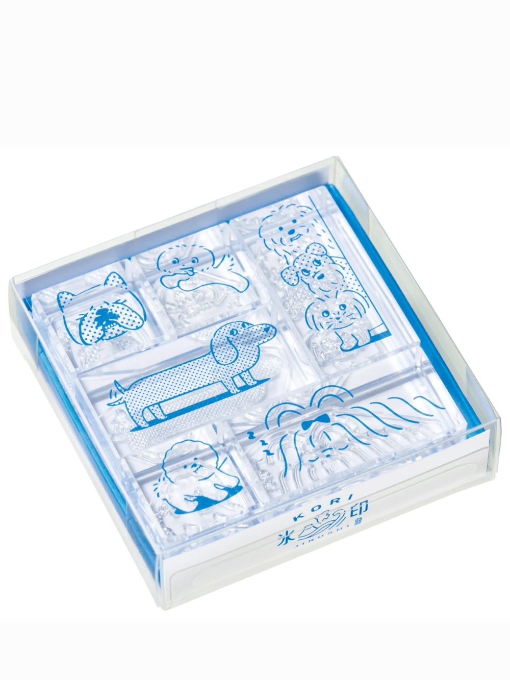 Kori clear stamps dogs  Pet-Themed Silicone Mold Set NEW